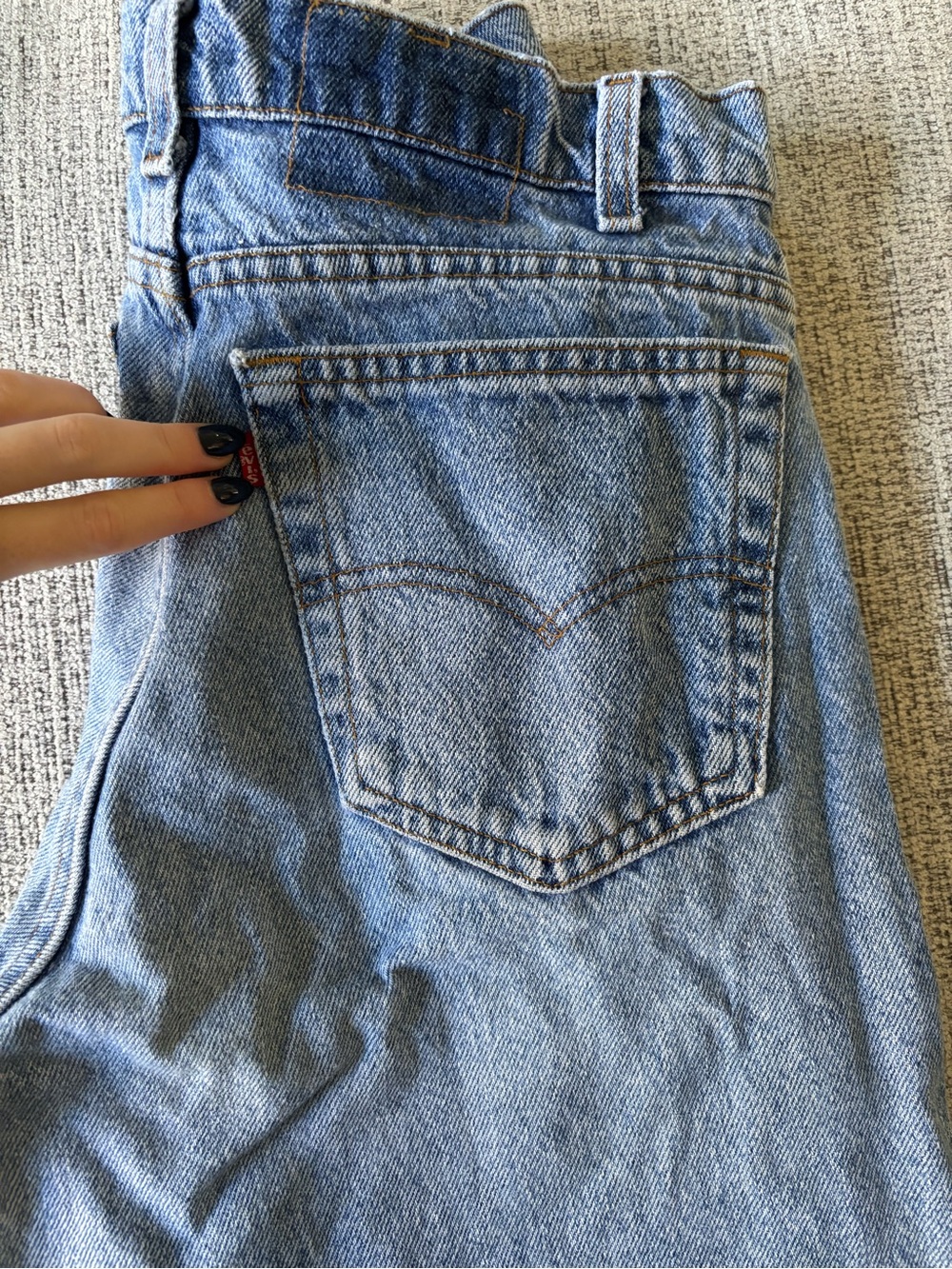Levi's Women's Light Blue High-Rise Denim Jeans